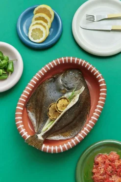 HAY Uppläggningsfat|Övriga Tallrikar & Fat-Barro Fat Stor, Natur