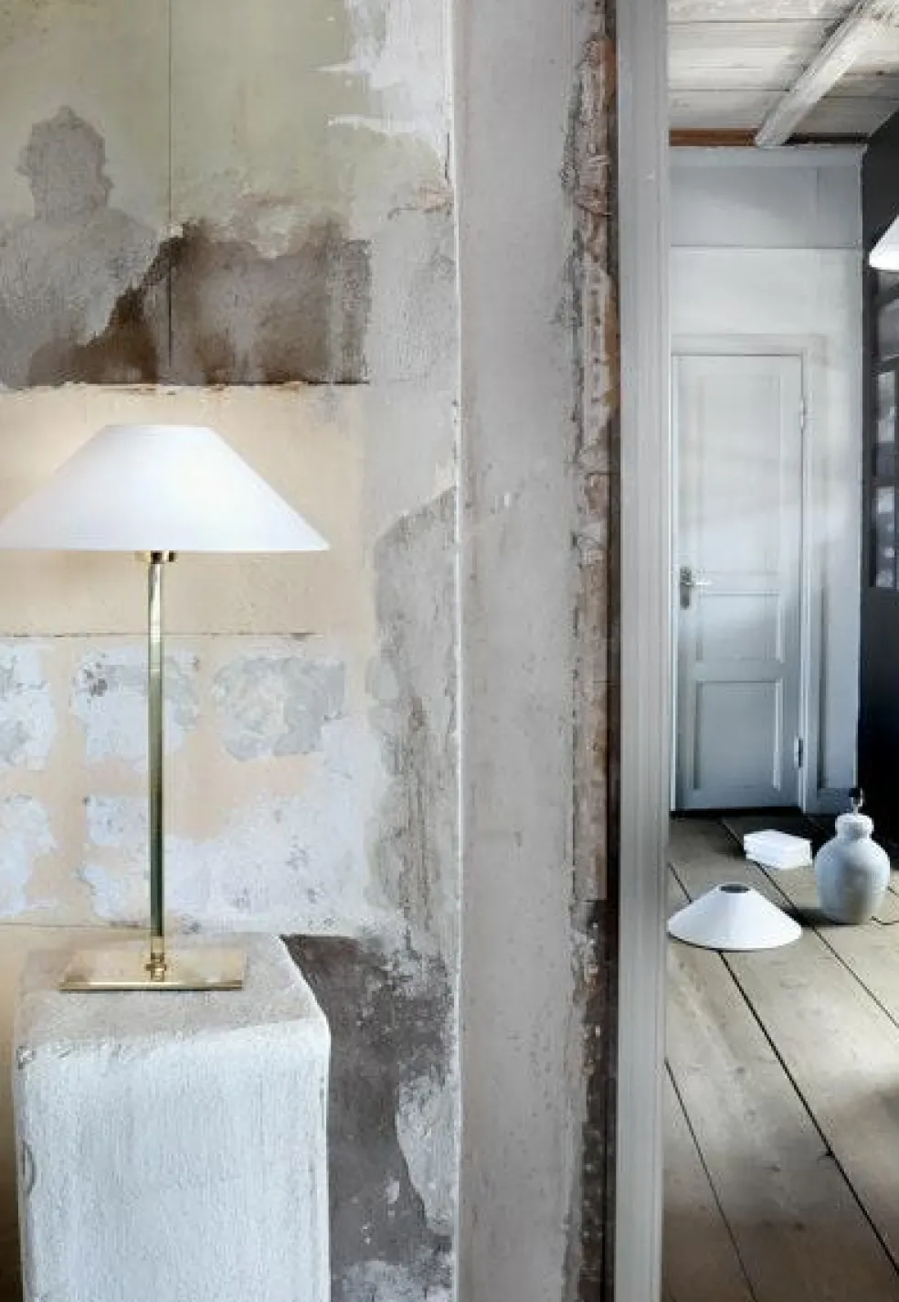 Basic Flat Lampskärm Vit, 36 cm