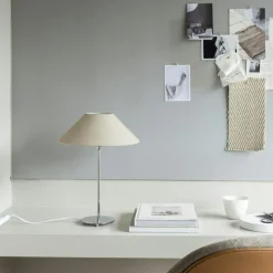 Basic Lampskärm Platt 36 cm, Natural