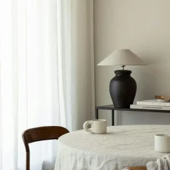 Basic Lampskärm Platt 36 cm, Natural