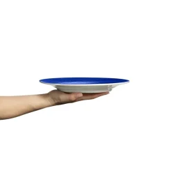 Basic Tallrik 25 cm, Grå