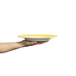 Basic Tallrik 25 cm, Grå