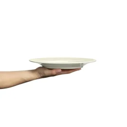 Basic Tallrik 25 cm, Grå