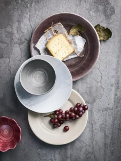 Basic Tallrik 25 cm, Grå