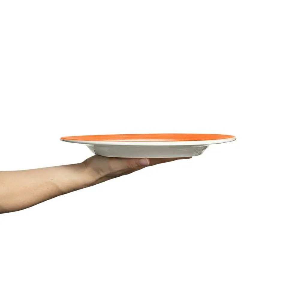 Basic Tallrik 28 cm, Orange