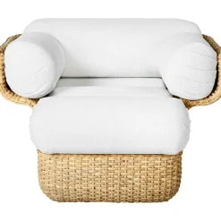 GUBI Fåtöljer-Basket Loungefåtölj, Rotting / Sunday 002