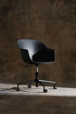 Bat Snurrstol Klädd Framsida, Dandy 905