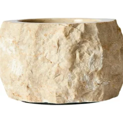 Batu Ljuslykta 10 cm, Creme
