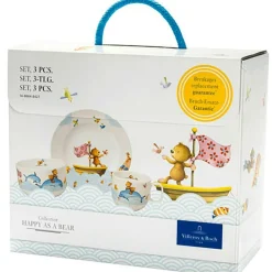 Barn Villeroy & Boch Barnserviser-Bear Barnservis 3 Delar , Happy Bear