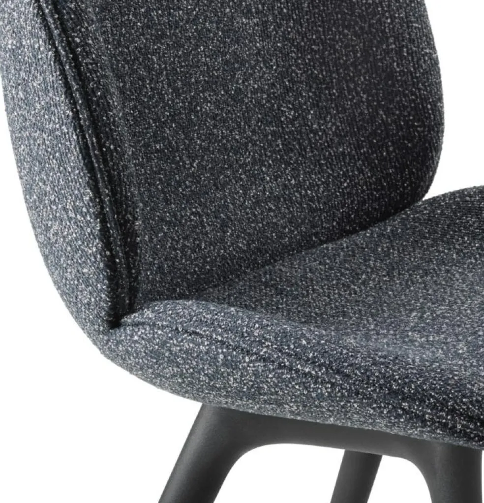 Beetle Stol Klädd / Plastbas, Sunday 003