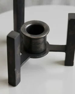 Bejo Ljusstake Antik Brun, 10x8x8 cm