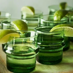 Madam Stoltz Dricksglas-Beldi Dricksglas 6 cl, Grön