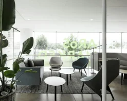 Bella Soffbord 60x39 cm, Vattenbaserad Lackad Ek