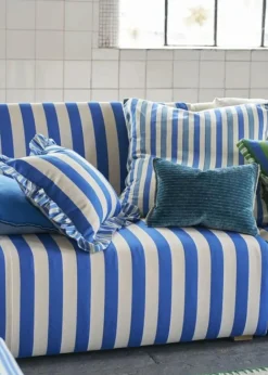 Designers Guild Prydnadskuddar & Fodral-Berkeley Stripe Kudde 43x43 cm, Natural