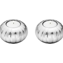 Georg Jensen Ljusstakar-Bernadotte Värmeljuslykta 2-pack