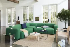 Bernard Lounge Stol, Vattenbaserad Lackad Ek/Natur Läder