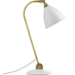 GUBI Skrivbordslampor|Bordslampor-Bestlite BL2 Bordslampa, Krom/Soft White Semi Matte