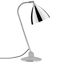 GUBI Skrivbordslampor|Bordslampor-Bestlite BL2 Bordslampa, Krom/Soft White Semi Matte