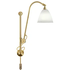 Bestlite BL5 Vägglampa, Krom/Svart