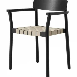 Betty TK9 Karmstol, Rökt Ek / Naturligt Vävband