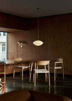 &Tradition Stolar-Betty TK1 Stol TK1, Rökt Ek / Naturligt Vävband