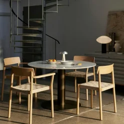 &Tradition Stolar-Betty TK1 Stol TK1, Rökt Ek / Naturligt Vävband