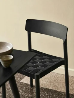 &Tradition Stolar-Betty TK1 Stol TK1, Rökt Ek / Naturligt Vävband