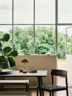 &Tradition Stolar-Betty TK1 Stol TK1, Rökt Ek / Naturligt Vävband