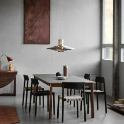 &Tradition Stolar-Betty TK1 Stol TK1, Rökt Ek / Naturligt Vävband