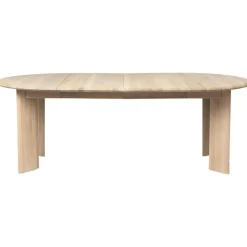 Ferm Living Matbord Och Barbord-Bevel Extend. x2 Bord, Vitoljad Ek