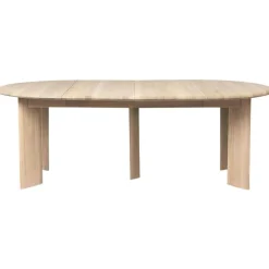 Ferm Living Matbord Och Barbord-Bevel Extend. x2 Bord, Vitoljad Ek