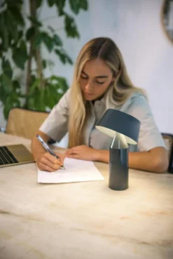 Marset Portabla Lampor|Portabla Lampor-Bicoca Bordslampa Portabel, Gul