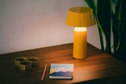 Marset Portabla Lampor|Portabla Lampor-Bicoca Bordslampa Portabel, Gul