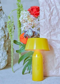 Marset Portabla Lampor|Portabla Lampor-Bicoca Bordslampa Portabel, Gul