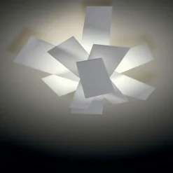 Big Bang Taklampa/Vägglampa, Röd