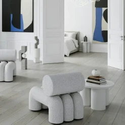 101 Copenhagen Sidobord & Avlastningsbord|Soffbord-Big Foot Bord Låg, Kaffe