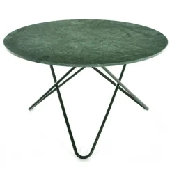 Big O Matbord, Svart Underrede/Svart Marmor