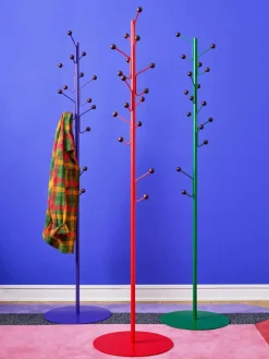 Maze Krokar & Galgar|Tamburmajorer-Bill Klädhängare Golv, Vit