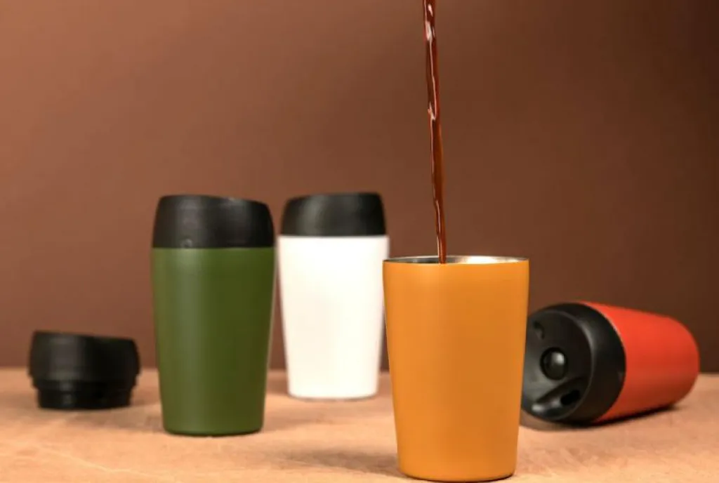 Sagaform Termosmuggar-Bilmugg Med Låsbar Tryckfunktion 24 cl,