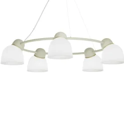 Bird Ljuskrona Ø95 cm, Opal / Sand