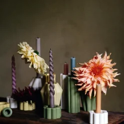 Birgit Vas / Ljusstake 5 cm, Pale Yellow