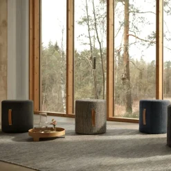 Björk Ullmatta 200x300 cm, Ljusgrå