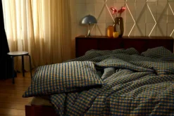 Juna Örngott-Bæk & Bølge Örngott 60x63 cm, Grön/Blekrosa