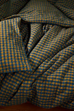 Juna Örngott-Bæk & Bølge Örngott 60x63 cm, Grön/Blekrosa