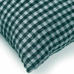 Juna Örngott-Bæk & Bølge Örngott 60x63 cm, Grön/Blekrosa