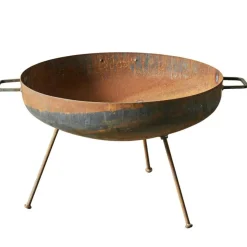 Muubs Eldkorgar & Eldfat-Bålfat Ø64 cm, Raw Iron