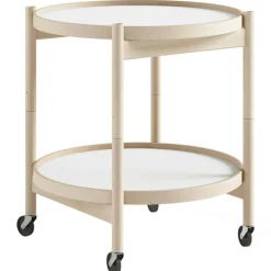 Brdr. Krüger Brickbord-Bølling Brickbord Ø50 cm, Obehandlad Bok / Bas