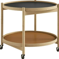 Bølling Brickbord Ø60 cm, Obehandlad Bok / Bas