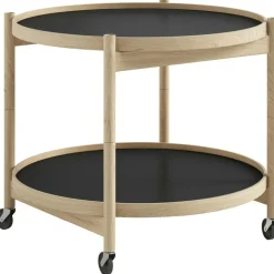 Bølling Brickbord Ø60 cm, Obehandlad Bok / Bas