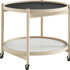 Bølling Brickbord Ø60 cm, Obehandlad Bok / Bas